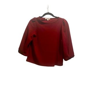 Burgundy Top, Sz M